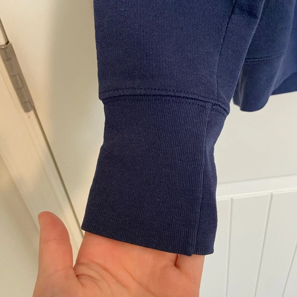 EUC | Champion women’s navy blue logo crewneck — small - Picture 3 of 6